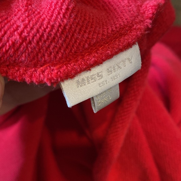 Miss Sixty Milano Red Hoodie Dress short sleeves - Picture 9 of 10